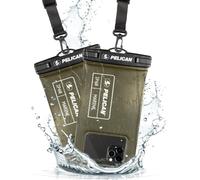 Pelican 2 Pack Marine - IP68 Waterproof Phone Pouch / Case Regular Size - Floating Waterproof Phone Case for iPhone 16 Pro Max/iPhone 15 Pro Max/14 Pr