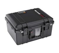 Pelican Air 1507 - Custodia con divisori Trekpack (edizione 2020 con chiusura a pulsante), colore: Nero (015070-0051-110)