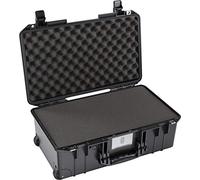 Pelican Air 1535 - Custodia con schiuma (edizione 2020 con chiusura a pulsante), colore: Nero
