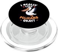 Pelican Lover Design Mi piacciono molto i pellicani PopSockets PopGrip per MagSafe