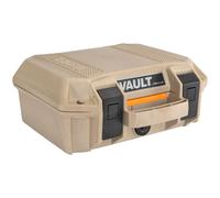 Pelican Vault V100 Mehrzweck-Hartschalenkoffer mit Schaumstoff (Hellbraun)