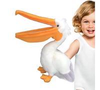 Pelice Pelican Plush - 11.81in bambola di uccelli ripieni di bambini per bambini | Pelugia animale per ragazze, adulti, fidanzata, giocattolo per la fauna selvatica morbida per decorazioni per