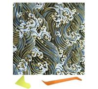 Película de Envoltura para Automóvil - Accesorios de Coche Adhesivos | Vinilo Decorativo Autoadhesivo para Modificación Interno Esterno Motocicleta Columna ABC Diseño Nacional