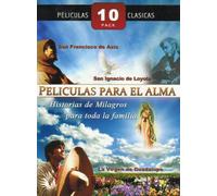 PELICULAS PARA EL ALMA 10 PACK:EL NINO Y LA ESTRELLA/ROSAS BLANCA PARA MI HERMANA NEGRA/JESUS MARIA Y JOSE/SAN FRANCISCO DE ASIS/UNA MAESTRA INOLVIDABLE/EL PECADO DE ADAN Y EVA/JESUS EL NINO DIOS/LA VIRGEN DE GUADALUPE/SAN IGNACIO DE LOYOLA/HIPOLITO EL DE SANTA
