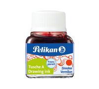 PELIKAN - 100436070 - Inchiostro di china 523 - 10ml - vermiglione 3 - Pelikan - 36329 - Conf. da 10 Pz. - 100436070