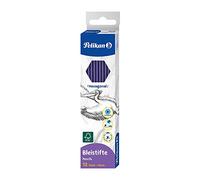 Pelikan 12 Matite Grafite HB, Confezione Risparmio, Legno Certificato FSC, Fusto in Legno Verniciato a Sezione Esagonale, Mine Resistenti alla Rottura, Blu 978932