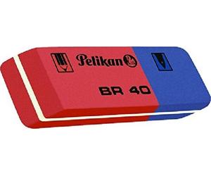 Pelikan 220275 Eraser Red Rubber - Blue/White