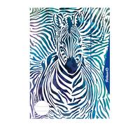 Pelikan 238205 Cartella portadocumenti combinata (raccoglitore e blocco da disegno), formato A3, motivo: Zebra, 1 pezzo