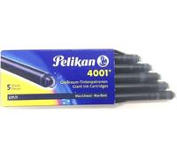 Pelikan® 310607 Tintenpatrone 4001® GTP/5 - blau-schwarz, 5 Patronen