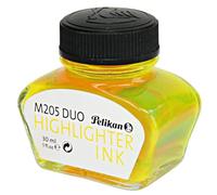 Pelikan 344879 Inchiostro Stilografico 4001, Flacone Di Vetro Da 30 Ml, Colore Giallo Fluo, Per Stilografiche Ed Evidenziatori