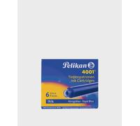 Pelikan 4001 cartucce 6 inchiostro per stilografica, blu royal 332361