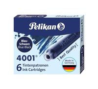 Pelikan 4001 TP/6, Cartucce di Inchiostro Blu/Nero