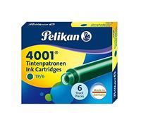 Pelikan 4001 TP/6, Cartucce di Inchiostro, Verde