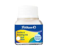 PELIKAN - 400142516 - Inchiostro di china 523 - 10ml - bianco 18 - Pelikan - 36340 - Conf. da 10 Pz. - 400142516