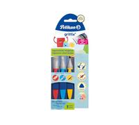 Pelikan 700726 - Set di pennelli griffix con nastro, 3 pezzi