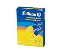 Pelikan 701102 - Pastelli per tracciare, 12 pezzi, colore: Giallo