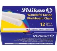 Pelikan 755/12 - Gessetti da parete, confezione da 12 pezzi, colore: Bianco