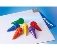 Pelikan 804073 - 6 pezzo(i) - Blu - Verde - Arancione - Rosso - Viola - Giallo - Multicolor - Cera - Scatola (804073) NEW
