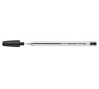 Pelikan 804370 Stick Super Soft - Penna a Sfera, Impugnatura Ergonomica Triangolare, Inchiostro di Qualità Tedesca Scorrevole, Confezione Risparmio da 12 Pezzi, Nero
