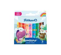Pelikan 810401 Combino Children’s Learning to Write Pencil, Pink Fibre Pens Fase