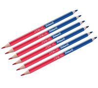 Pelikan 811118 - Pastelli colorati (spessi, triangolari) (6 pezzi, sottili)