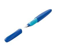 Pelikan 814744 - Penna stilografica Twist con pennino M, 2 cartucce, 1 pezzo, blister