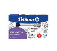 Pelikan 817974 - Pennarelli 741 con stoppino rotondo, 10 pezzi, in scatola pieghevole