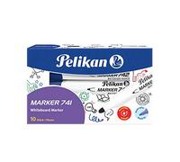 Pelikan 817981 - Pennarelli 741 con stoppino rotondo, 10 pezzi, in scatola pieghevole