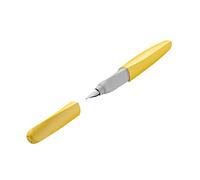Pelikan 820219 Twist Bright Sunshine - Penna stilografica per destrimani e mancini, pennino M, blister