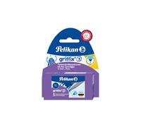 Pelikan 960575 Griffix - Cartucce d'inchiostro per penna (2 x blister da 5), colore: Blu