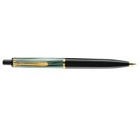 Pelikan 983189 Classic K 200 - Penna a sfera retrattile, marmorizzata verde
