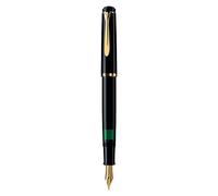 Pelikan 984104 - Penna Stilografica Linea M200 Classic, Nero, Dettagli Oro 24K,