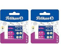 Pelikan AL20/3/B gomma per cancellare Bianco (Confezione da 2)
