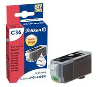 Pelikan C36 - cartuccia per stampante (sostituisce Canon PGI-520BK) - 1 x nero (4103239) NEW