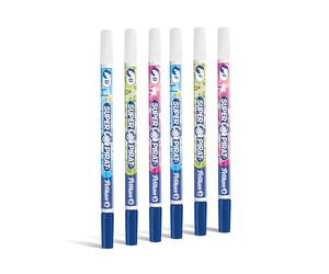 Pelikan Cancellino Inchiostro Super Pirat 850 a Doppia Punta, F+B, 6 Pezzi