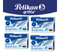 Pelikan Cartucce Griffix 3 Twist Cartucce Per Penna A Inchiostro Roller