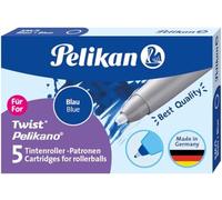 Sferografica Twist-cartucceKM5 - blu royal - scatola 5 cartucce - Pelikan