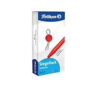 Ceralacca rossa - per lettere 60/10 - superfici ruvide - stecche da 600 gr - Pelikan