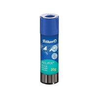 Pelikan Pelifix, Colla Stick 20G, Colla Trasparente, Senza Solventi, Lavabile, Sicura per i Bambini, per la Scuola, Lavoretti, Carta Cartoncino e Fotografie, Confezione da 20 Pezzi