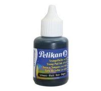 Inchiostro per timbri in metallo - con olio - 30 ml - nero - Pelikan