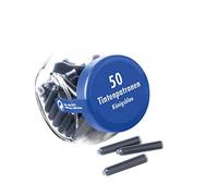 Pelikan - Confezione da 50 cartucce di inchiostro standard, colore: Blu reale