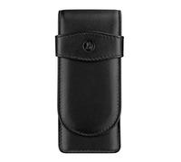Pelikan - Custodia per 3 penne in pelle, colore: Nero