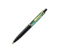 Pelikan K200 Penna a sfera Classic 200, Verde Marmorizzato, Dettagli Dorati, in confezione regalo