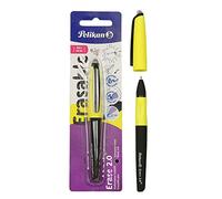 Pelikan Erase 2.0, Penna Ricaricabile Cancellabile Ergonomica Roller, Inchiostro Nero, per Destrimani e Mancini, per la Scuola, Punta M Indeformabile
