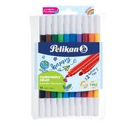 Pelikan Fasermaler colorella duo C407, rund, 10er Etui