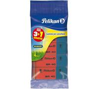 Pelikan Gomma per cancellare Blu Rosso 4 pezzi 6533