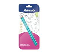 Pelikan Gomme da Cancellare, SR 12, Gomma a Forma di Matita per Disegno Tecnico e Artistico, per Inchiostro, China e Matite di Tutte le Durezze, Confezione da 2 Pezzi