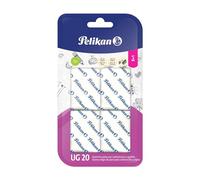 Pelikan Gomma Pane UG 20 Bianca, Gomme da Cancellare Adatte per Disegno Tecnico, Artistico e Scolastico, per Carboncino e Grafite, Confezione da 4 Pezzi