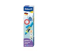 Pelikan Griffix - Penna a sfera per mancini, 1 pezzo, colore: Blu fresco