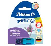 Pelikan griffix - Temperamatite con contenitore di raccolta, per mine da 2 mm, blu oceano